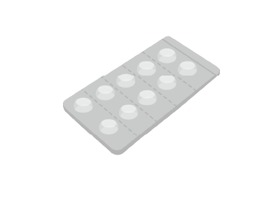 薬が包装されているシート(PTP包装シート)